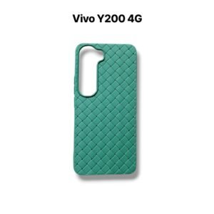 Vivo Y200 4G Woven Matte Case - Vivo Y200 4G, Green Woven