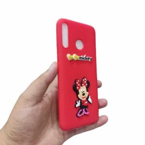 Infinix Hot 8 / Hot 8 lite / Tecno Spark 4 Matte Case - Infinix Hot 8 / Hot 8 Lite / Tecno Spark 4, Red Mickey
