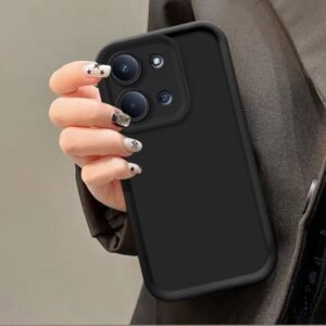 Redmi 15C 4G Silicone Matte Case - Redmi 15C 4G, Black