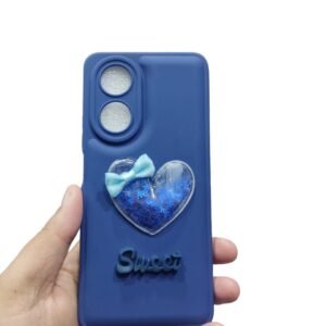 OPPO A58 Glitter Case - OPPO A58, Blue