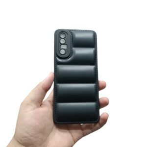 OPPO Reno 3 Pro 4G Puffer Case - OPPO Reno 3 Pro 4G, Black Puffer