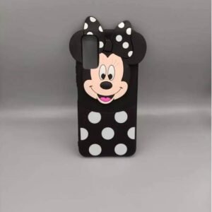 Infinix Note 7 Lite Silicone Matte Case - Infinix Note 7 Lite, Black