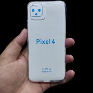 Google Pixel 4 Silicone Clear Case - Pixel 4, White