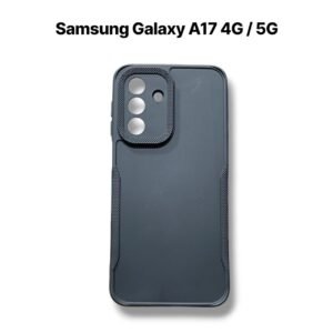 Samsung Galaxy A17 4G Silicone Matte Case - Samsung Galaxy A17, Black SOlid