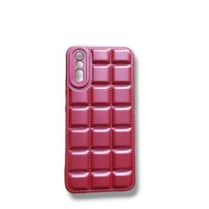 Vivo S1 Puffer Matte Case - Vivo S1, Maroon Box