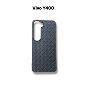 Vivo Y400 4G Woven Matte Case - Vivo Y400 4G, Black