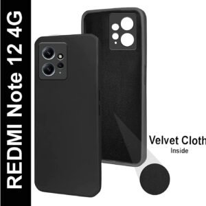 Redmi Note 12 4G Puffer Case - Redmi Note 12 4G, Black Official