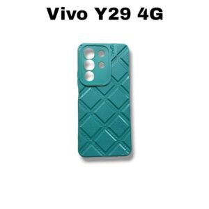 Vivo Y29 4G Silicone Leather Case - Vivo Y29 4G, Green box