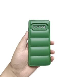 Samsung Galaxy S10 Puffer Matte Case - Samsung Galaxy S10, Green