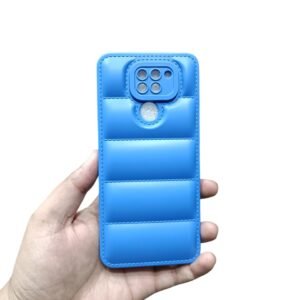 Redmi Note 9 Puffer Matte Case - Redmi Note 9, Blue Down