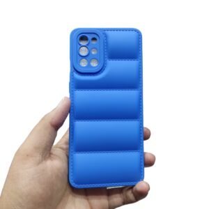 One Plus 8T ( 1 + 8T ) / One Plus 9R ( 1 Puffer Case - 8T / 9R, Blue