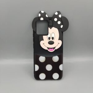 Realme_ 8 / 8 Pro Back Cover Mickey and Back Cover - Realme 8 / 8 Pro, Black