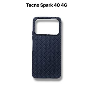Tecno Spark 40 4G Woven Matte Case - Tecno Spark 40 4G, Black