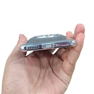 Infinix Zero 40 Clear Shockproof Case - Infinix Zero 40, Dust Plug