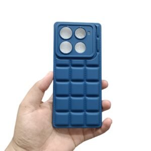 Infinix Note 40 4G Puffer Case - Infinix Note 40 4G, Blue