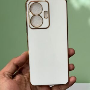 Vivo Y55 4G Leather Fabric Case - Vivo Y55, White Electro