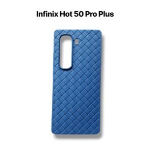 Infinix Hot 50 Pro Plus Silicone Case - Hot 50 Pro Plus +, Blue Woven