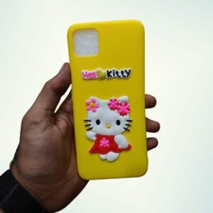 Realme_ C11 Back Cover Mickey Mouse Cart Back Cover - Yellow