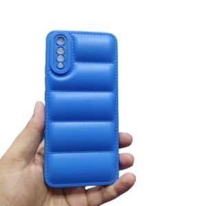 Vivo S1 Puffer Matte Case - Vivo S1, Blue Down