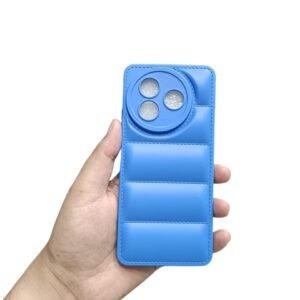 Itel S24 Matte Shockproof Case - Itel S24, Blue Puffer