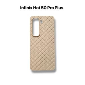Infinix Hot 50 Pro Plus Silicone Case - Hot 50 Pro Plus +, Maroon Woven