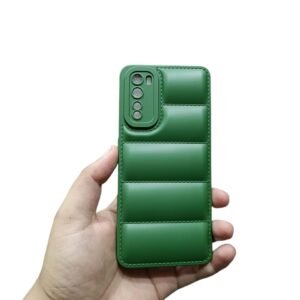 One Plus Nord / Nord 5G Back Cover Soft Puffer Case - One Plus Nord, Green