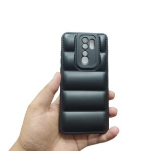 Redmi Note 8 Pro Matte Shockproof Case - Redmi Note 8 Pro, Black Down