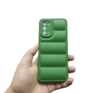 OPPO Reno 5 / Realme GT Master Puffer Case - OPPO Reno 5, Green