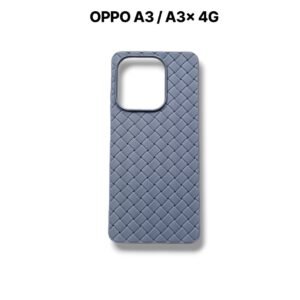 OPPO A3X / A3 Puffer Case - OPPO A3X / A3, Grey Woven