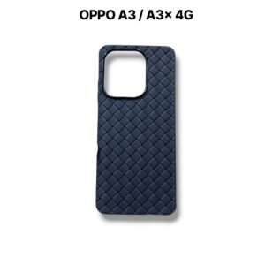 OPPO A3X / A3 Puffer Case - OPPO A3X / A3, Black Woven