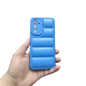 Samsung Galaxy A54 5G Puffer Case - Samsung A54 5G, Blue