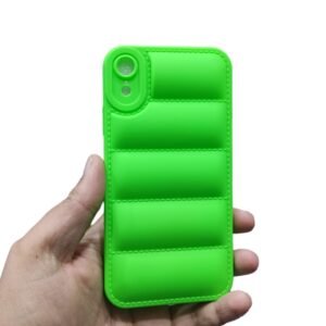 iPhone XR Puffer Case - iPhone XR, Light Green
