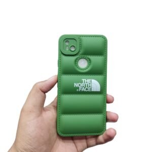 Google Pixel 4A (4G) Soft Puffer Camera Puffer Case - Google Pixel 4A (4G), Green