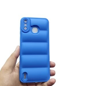 Infinix Smart 4 Puffer Case - Infinix Smart 4, Blue Down