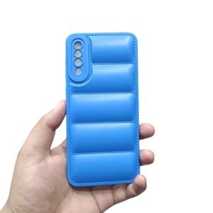 Samsung A30s / A50 / A50s Puffer Case - Samsung A30s / A50 / A50s, Blue Puffer