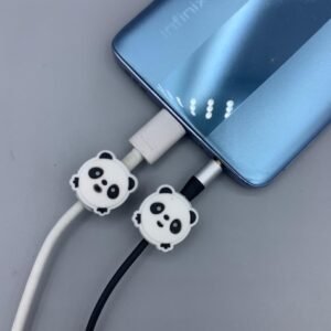 Mickey red face Cartoon Cable Protector Cover - Panda