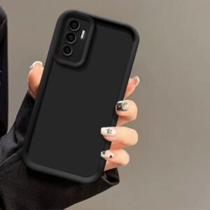Vivo V20SE Puffer Matte Case - Vivo V20SE, Black Solid