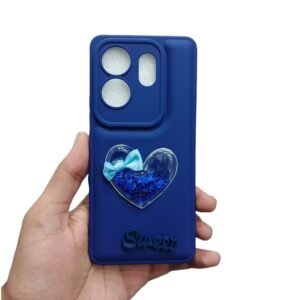 Infinix Zero 30 4G Glitter Case - Infinix Zero 30 4G, Blue