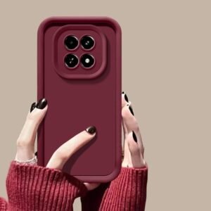 Redmi Note 14 Pro Plus 5G Rimless Matte Case - Note 14 Pro Plus 5G, Maroon
