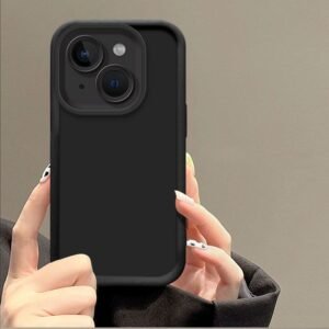 Tecno Spark GO 1 / Tecno POP 9 Puffer Case - Spark GO 1 / POP 9, Black Solid