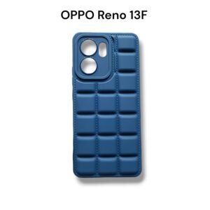 OPPO Reno 13F 4G / 5G Matte Shockproof Case - Tecno Camon 19 Neo, Blue Box