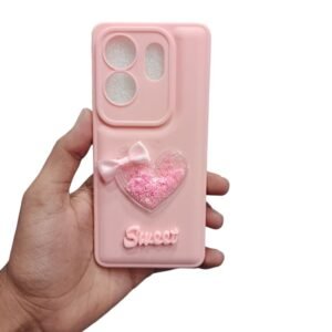 Infinix Zero 30 4G Glitter Case - Infinix Zero 30 4G, Pink