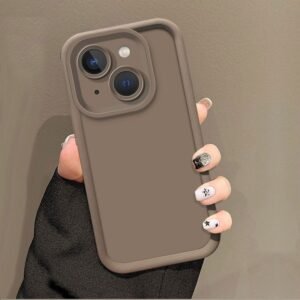 Tecno Spark GO 1 / Tecno POP 9 Puffer Case - Spark GO 1 / POP 9, Brown Solid
