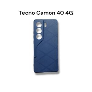 Tecno Camon 40 4G Leather Case - Tecno Camon 40 4G, Blue