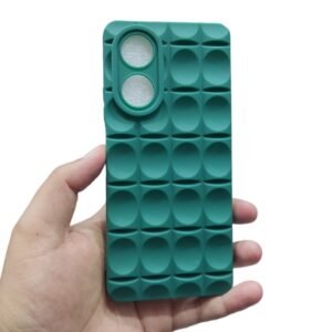 OPPO A58 4G Puffer Case - OPPO A58 4G, Green