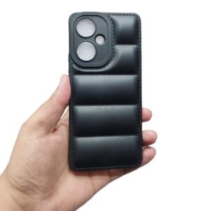 Vivo Y27 Puffer Case - Vivo Y27, Black
