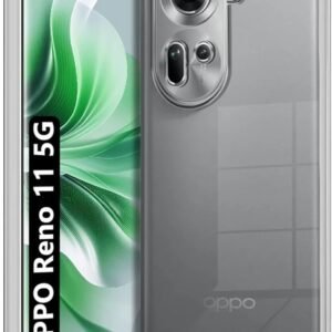 OPPO Reno 11 Puffer Clear Case - OPPO Reno 11, White