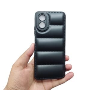 OPPO A18 / OPPO A38 Puffer Case - OPPO A18 / A38, Black