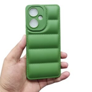 Vivo Y27 Puffer Case - Vivo Y27, Green