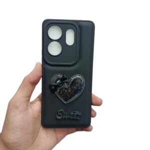 Infinix Zero 30 4G Glitter Case - Infinix Zero 30 4G, Black